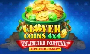 Clover Coins 4x4 Unlimited Fortune™ Hit The Cash™